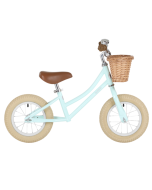 Draisienne Bobbin Garçon ou Fille dès 2 ans, Vélo menthe 12 pouces sans Pédale style retro Gingersnap, Livraison Gratuite