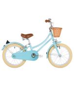 Vélo pédales bleu 16'' style retro Bobbin, Enfant 4 à 6 ans, Livraison Gratuite, Boutique Suisse