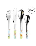 Couverts Enfant avec gravure Woody, 4 pièces Puresigns