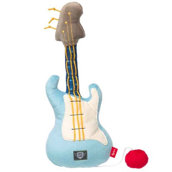 Hochet Sigikid Forme de Guitare - Cadeau Bébé 0-12 mois