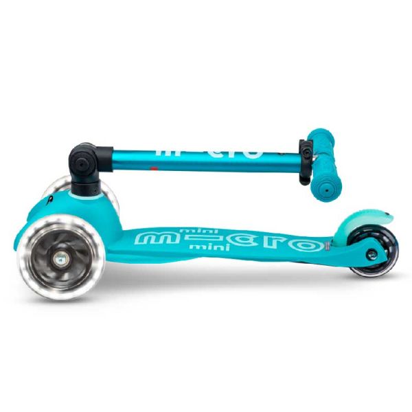 Mini Micro DELUXE FOLDABLE Aqua - La trottinette pliable pour