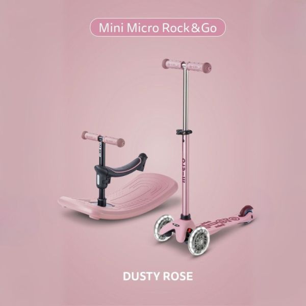 Mini Micro Deluxe Rock & Go Rose