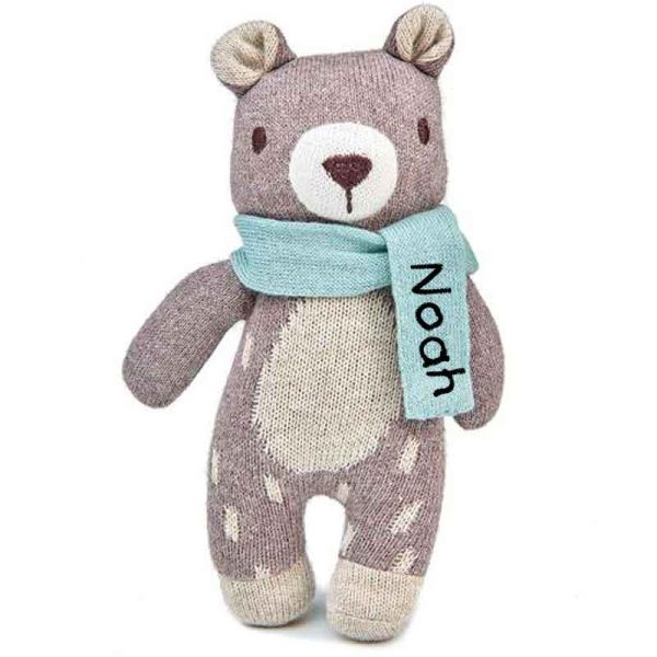 Poupées personnalisées pour petites filles – Jouet en peluche douce avec  nom brodé personnalisé – Poupée en peluche