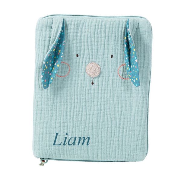 Housse pour Carnet de Santé bébé Moulin Roty, Cadeau Personnalisé