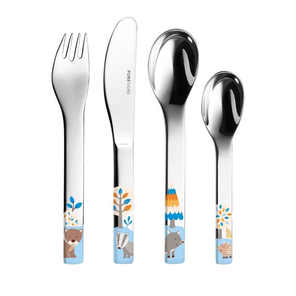 Ensemble de couverts pour enfants Roi Lion Disney, 4 pièces