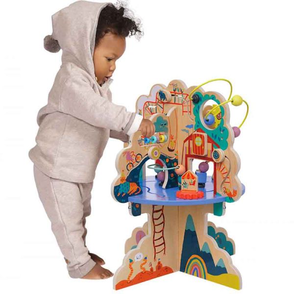 Centre D Activites Table Eveil En Bois Playground Manhattan Toy