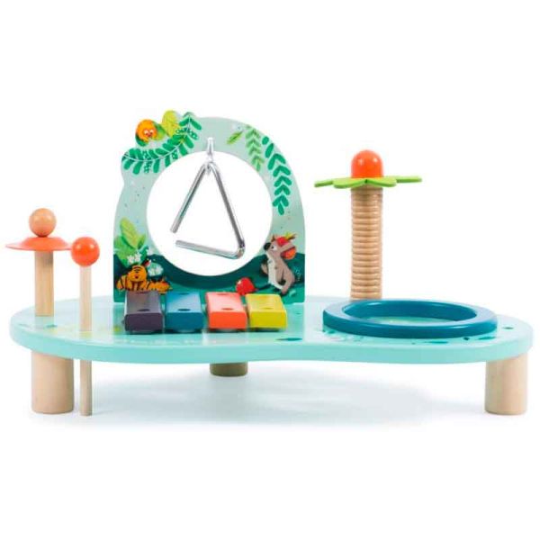 Table Musicale en Bois, Instruments pour enfant dès 18 mois, Moulin Roty