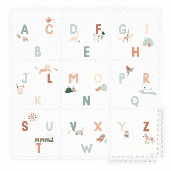 Tapis PLAY des ballons des lettres alphabet G3548-3 rose - Play