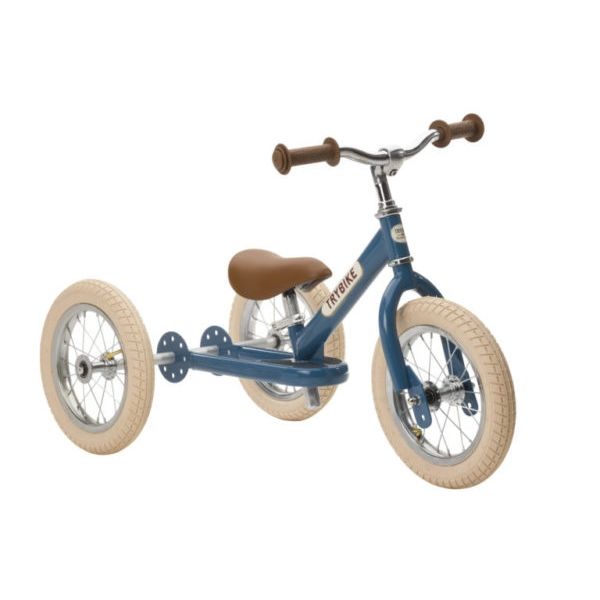 Tricycle Draisienne évolutive bleu, pour enfant dès 15 mois