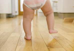 les premiers pas de bébé