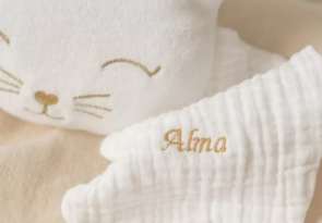 Doudou personnalisé pour bola de grossesse