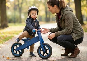 Mon enfant a peur de la draisienne, que faire