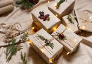 idées pour des emballages cadeaux écologiques