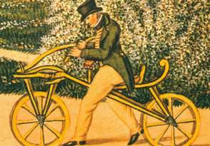 l'invention de la draisienne