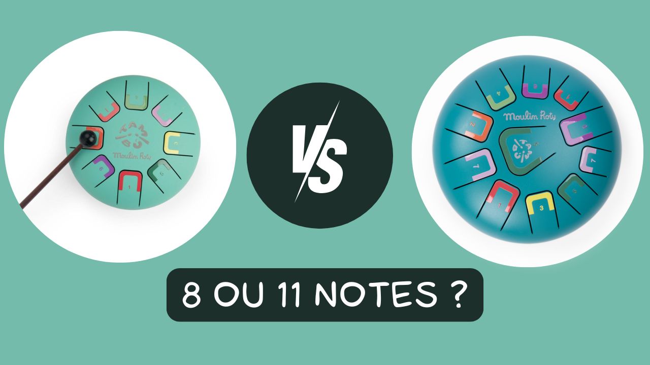 tambour à languettes 8 ou 11 notes, lequel choisir