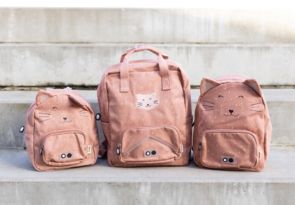 3 tailles de sacs à dos trixie baby